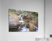 Flume Brook - Franconia Notch New Hampshire  Impression acrylique