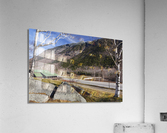 Crawford Notch State Park - White Mountains New Hampshire  Impression acrylique