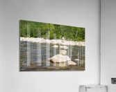 East Branch of the Pemigewasset River - Lincoln New Hampshire  Impression acrylique