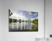 Coffin Pond - Sugar Hill New Hampshire  Impression acrylique