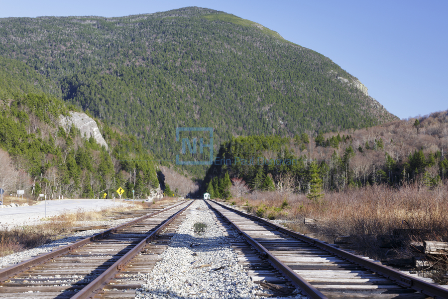 Conway Scenic Railroad - Crawford Notch New Hampshire  Print