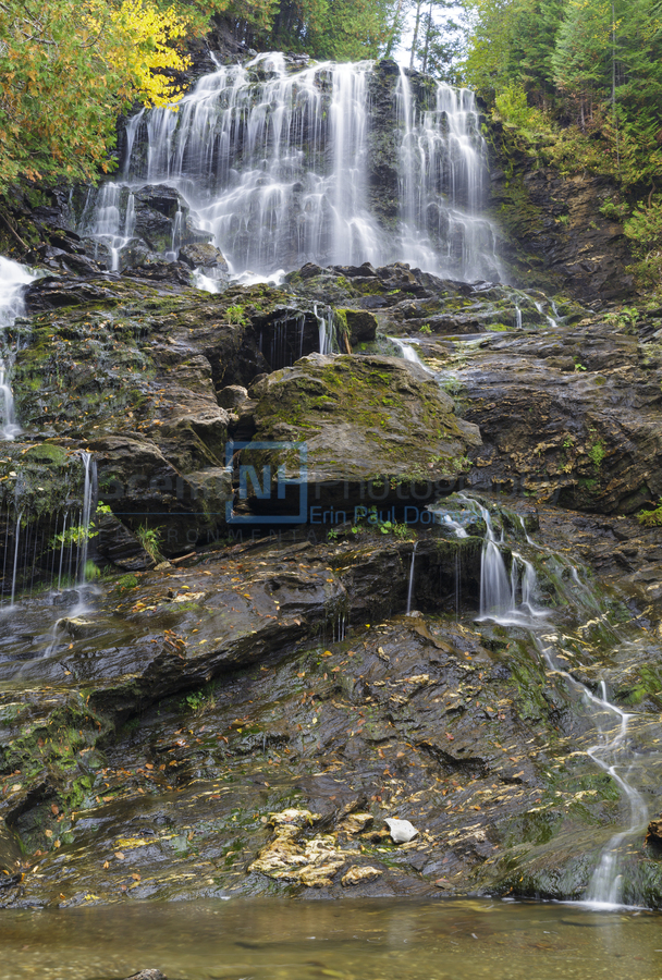Beaver Brook Falls Natural Area - Colebrook New Hampshire  Print