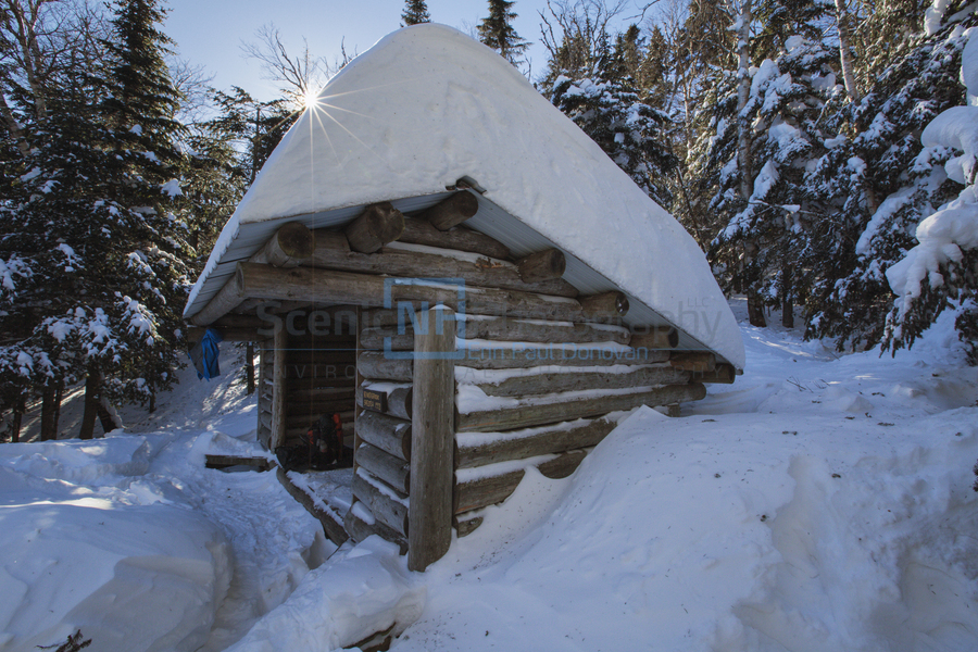Beaver Brook Shelter - Appalachian Trail New Hampshire  Imprimer