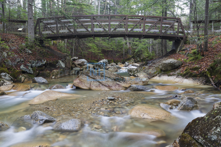 Pemigewasset River - Franconia Notch State Park New Hampshire U  Print