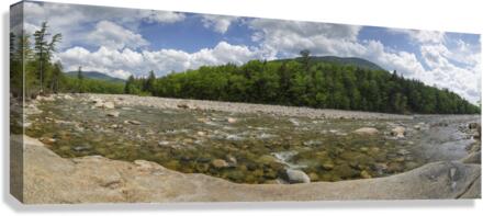 East Branch of the Pemigewasset River - Lincoln New Hampshire  Impression sur toile