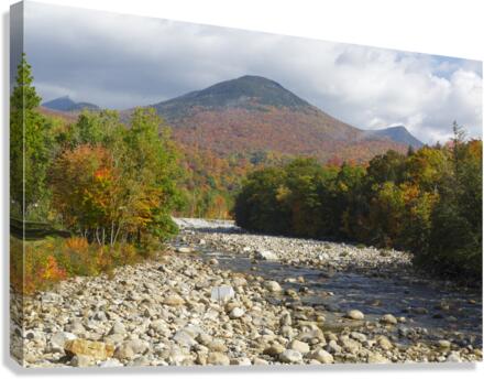 East Branch of the Pemigewasset River - Lincoln New Hampshire  Impression sur toile