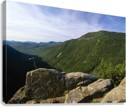 Crawford Notch - White Mountains New Hampshire   Canvas Print