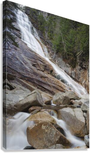 Ripley Falls - Crawford Notch State Park New Hampshire  Canvas Print