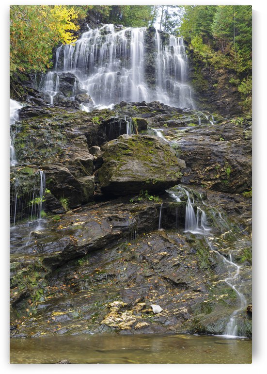 Beaver Brook Falls Natural Area - Colebrook New Hampshire by ScenicNH Photography