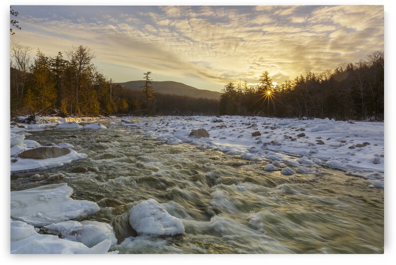 East Branch of the Pemigewasset River - Lincoln New Hampshire by ScenicNH Photography