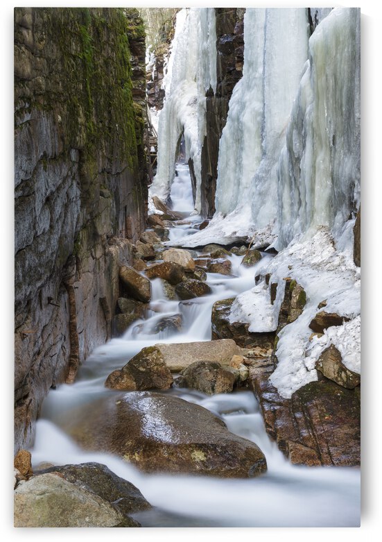 Flume Gorge - Franconia Notch State Park New Hampshire by ScenicNH Photography