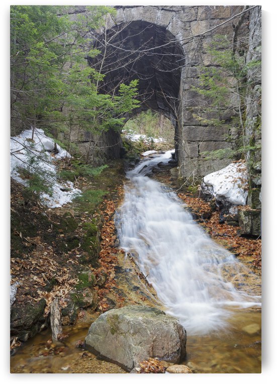 Granite Railroad Bridge - Crawford Notch New Hampshire by ScenicNH Photography