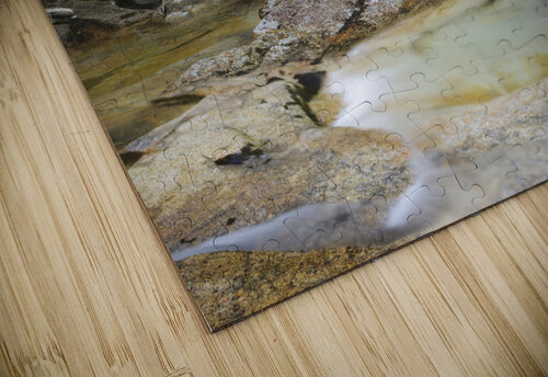 Crystal Brook - Pemigewasset Wilderness New Hampshire ScenicNH Photography puzzle