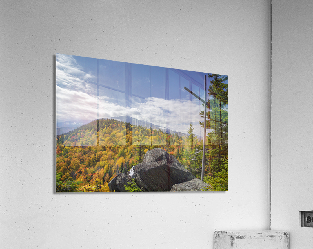 Chapel Rock - Pine Mountain New Hampshire  Acrylic Print 