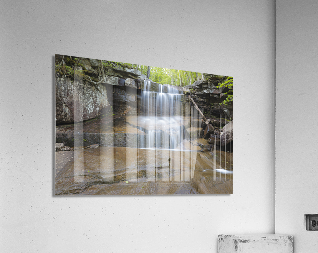 Champney Falls - Albany New Hampshire  Impression acrylique 