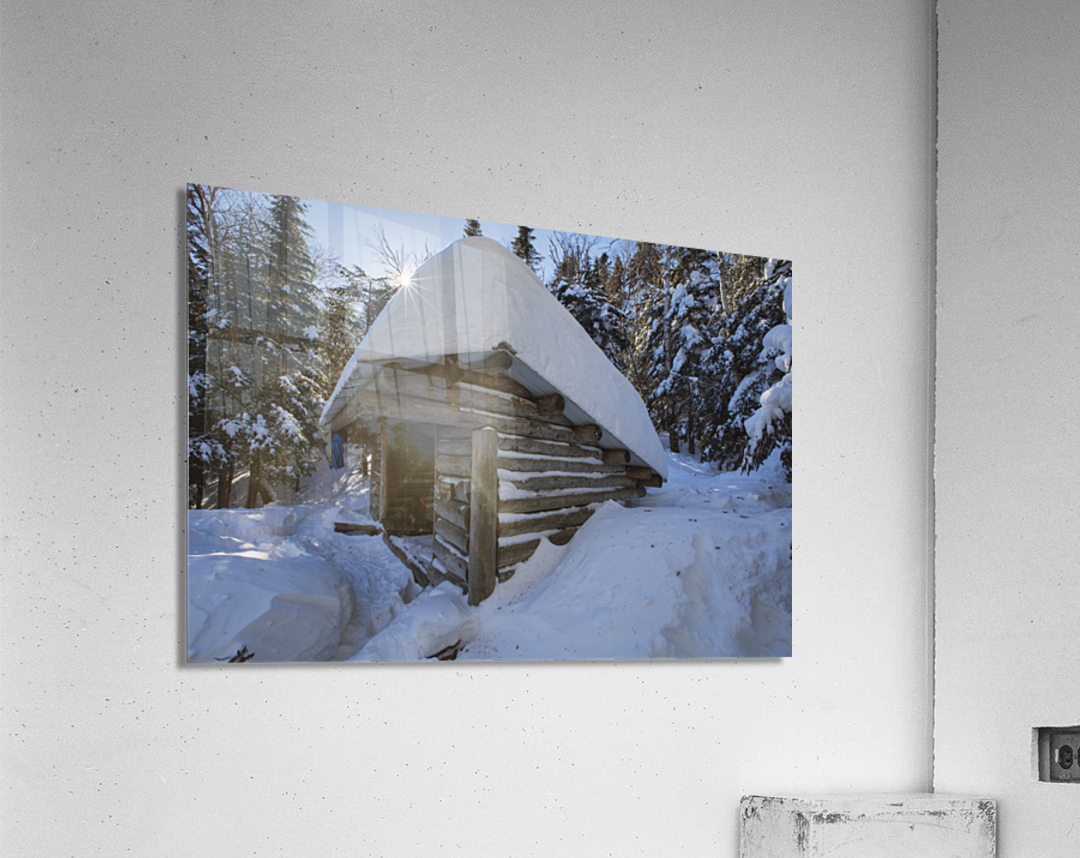 Beaver Brook Shelter - Appalachian Trail New Hampshire  Acrylic Print 