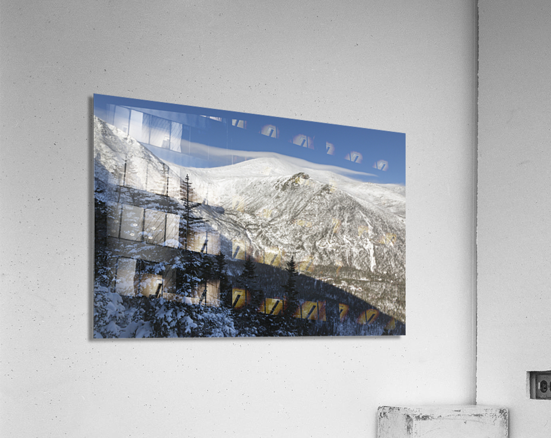 Boott Spur Link Trail - Mt Washington Tuckerman Ravine  Acrylic Print 