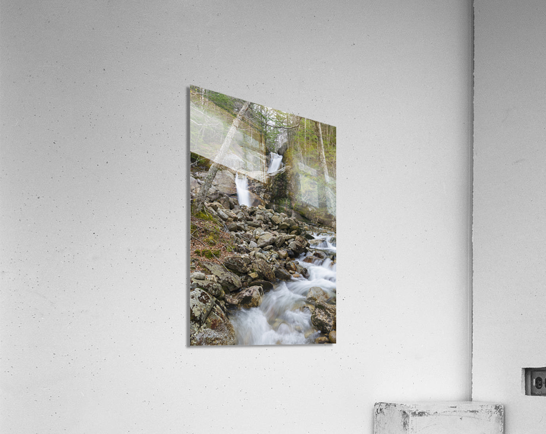 Lafayette Brook Falls - Franconia New Hampshire Acrylic Print