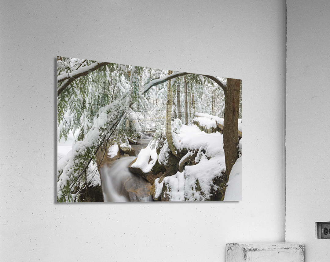 Pemigewasset River - Franconia Notch State Park New Hampshire Acrylic Print