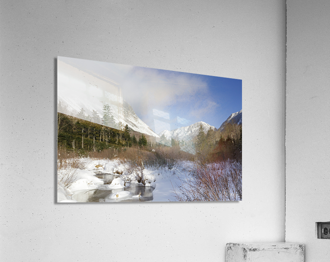 Pemi Trail - Franconia New Hampshire Impression acrylique