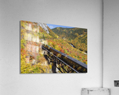 Willey Brook Trestle - Harts Location New Hampshire  Impression acrylique