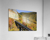 Willey Brook Trestle - White Mountains New Hampshire  Acrylic Print