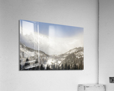 Tuckerman Ravine - Mount Washington White Mountains  Impression acrylique
