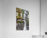 Silver Cascade - Crawford Notch New Hampshire   Impression acrylique