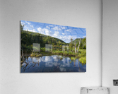 Zealand Pond - White Mountains New Hampshire  Impression acrylique