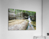 Mt Field Brook Cascades - Bethlehem New Hampshire  Impression acrylique
