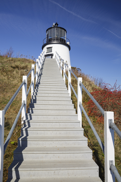 Owls Head Light - Owls Head Maine Print