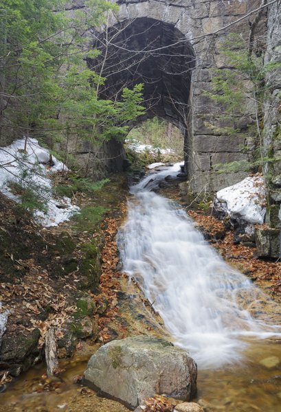 Granite Railroad Bridge - Crawford Notch New Hampshire Print