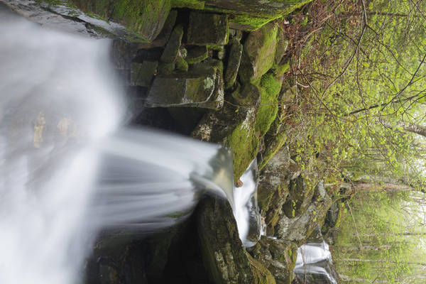 Stark Falls Brook - Kinsman Notch New Hampshire  Print