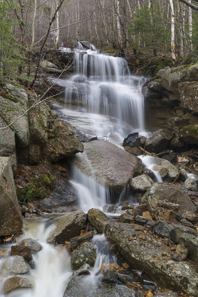 Franconia Notch - White Mountains New Hampshire Print
