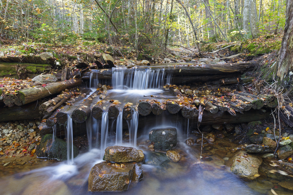 Tecumseh Brook  - Waterville Valley New Hampshire Print