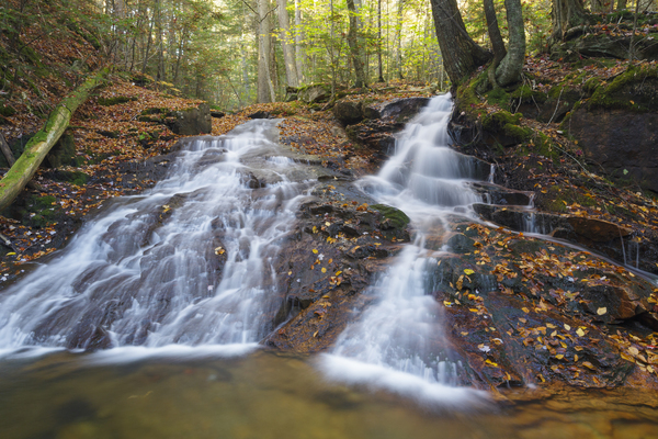Tecumseh Brook  - Waterville Valley New Hampshire Print