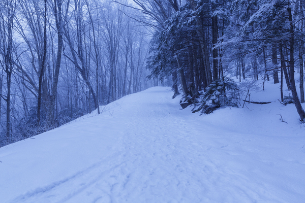 Franconia Notch - White Mountains New Hampshire Print