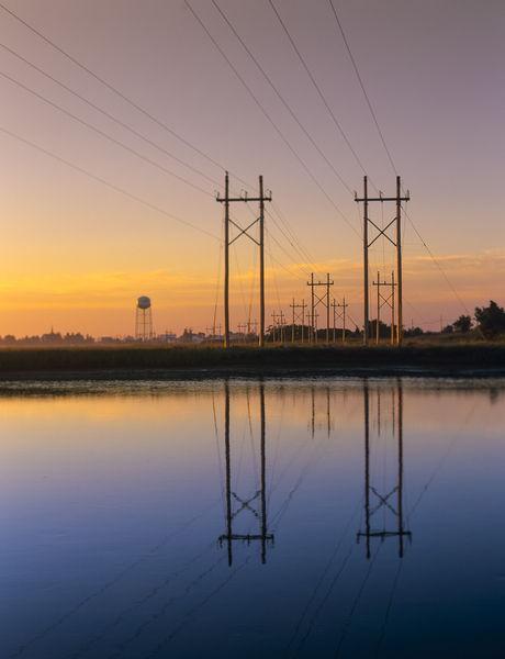 Salt Marsh - Hampton New Hampshire Print