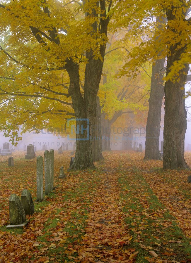 Greenlawn Cemetery - Mount Vernon New Hampshire  Print