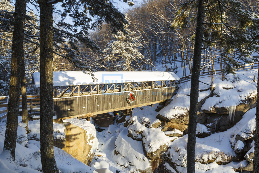 Sentinel Pine Covered Bridge - Franconia Notch New Hampshire  Imprimer