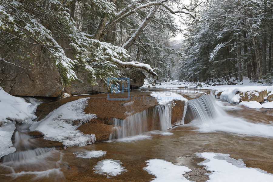 Pemigewasset River - Franconia Notch State Park New Hampshire  Print