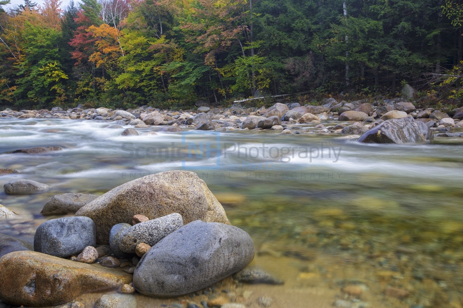 East Branch of the Pemigewasset River - Lincoln New Hampshire  Print
