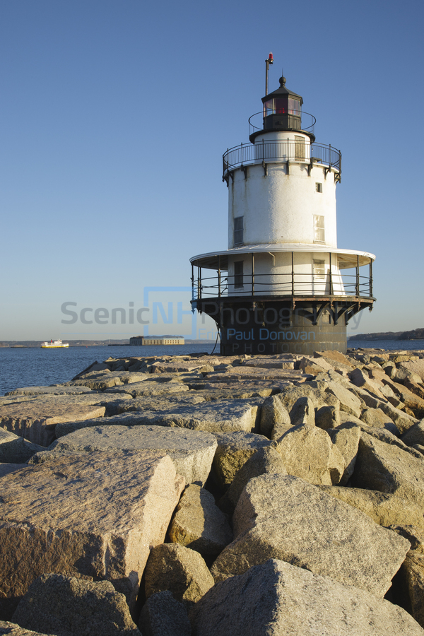 Spring Point Ledge Lighthouse - South Portland Maine  Print