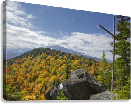 Chapel Rock - Pine Mountain New Hampshire  Canvas Print