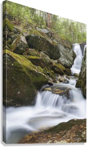 Stark Falls Brook - Kinsman Notch New Hampshire   Impression sur toile