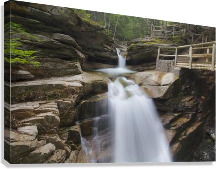 Sabbaday Falls - Waterville Valley New Hampshire  Canvas Print