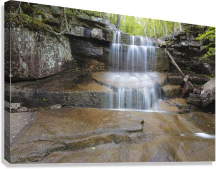 Champney Falls - Albany New Hampshire Impression sur toile