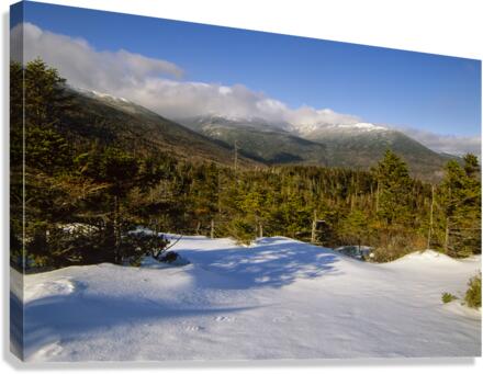 Lows Bald Spot - Mt Washington New Hampshire  Canvas Print