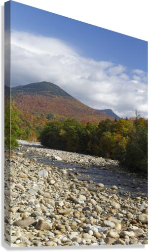 East Branch of the Pemigewasset River - Lincoln New Hampshire  Canvas Print