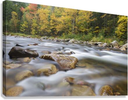 Ammonoosuc River - Carroll New Hampshire  Impression sur toile